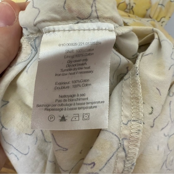 Rixo Kayla Floral Yellow Dress - RTR - Cotton - US 10 Large - Picture 8 of 16